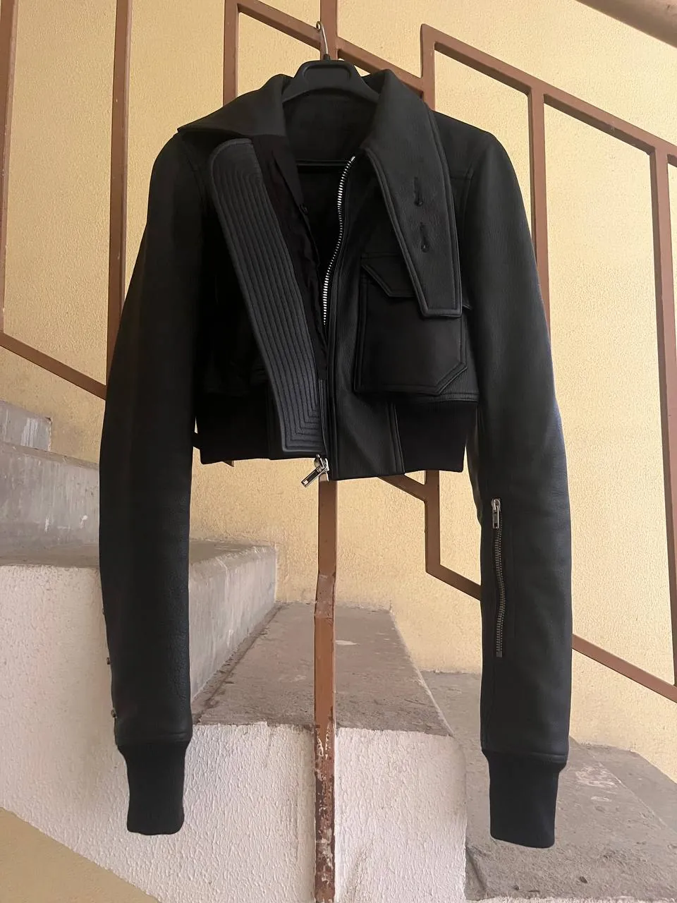 Куртка Rick Owens Glitter Trench